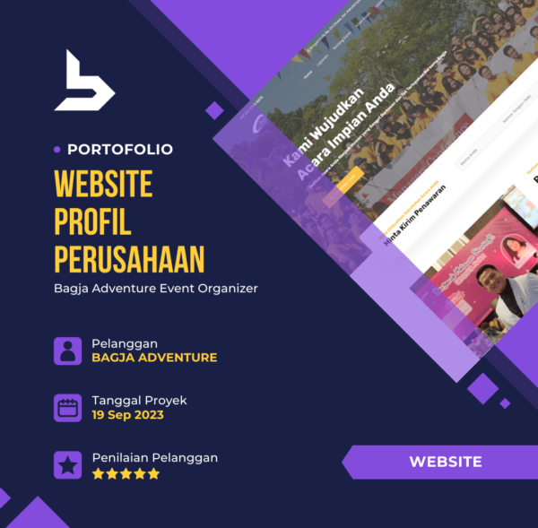 Website Profil Perusahaan Bagja Adventure Website Profil Perusahaan Bagja Adventure