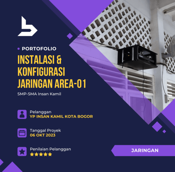 Instalasi & Konfigurasi Jaringan Area-01 Instalasi & Konfigurasi Jaringan Area-01
